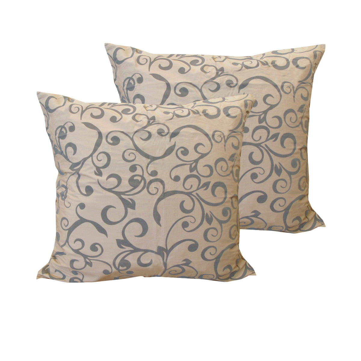 Bianca Pair of European Pillowcases Keilyn Gold 65 x 65 cm V442-BCA-PILLOWC-KEILYN-GOLD-EU