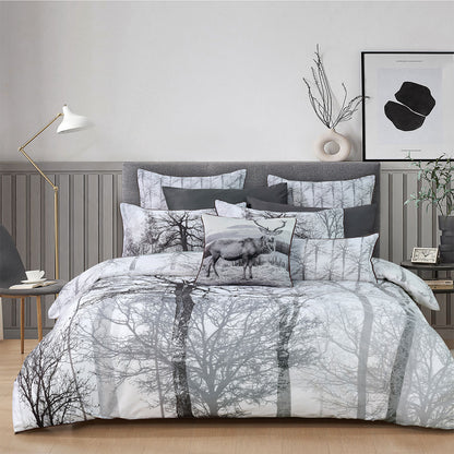 Bianca Myrtleford Grey Cotton Sateen Quilt Cover Set King V442-BCA-QUILTCS-MYRTLEFORD-GREY-KI