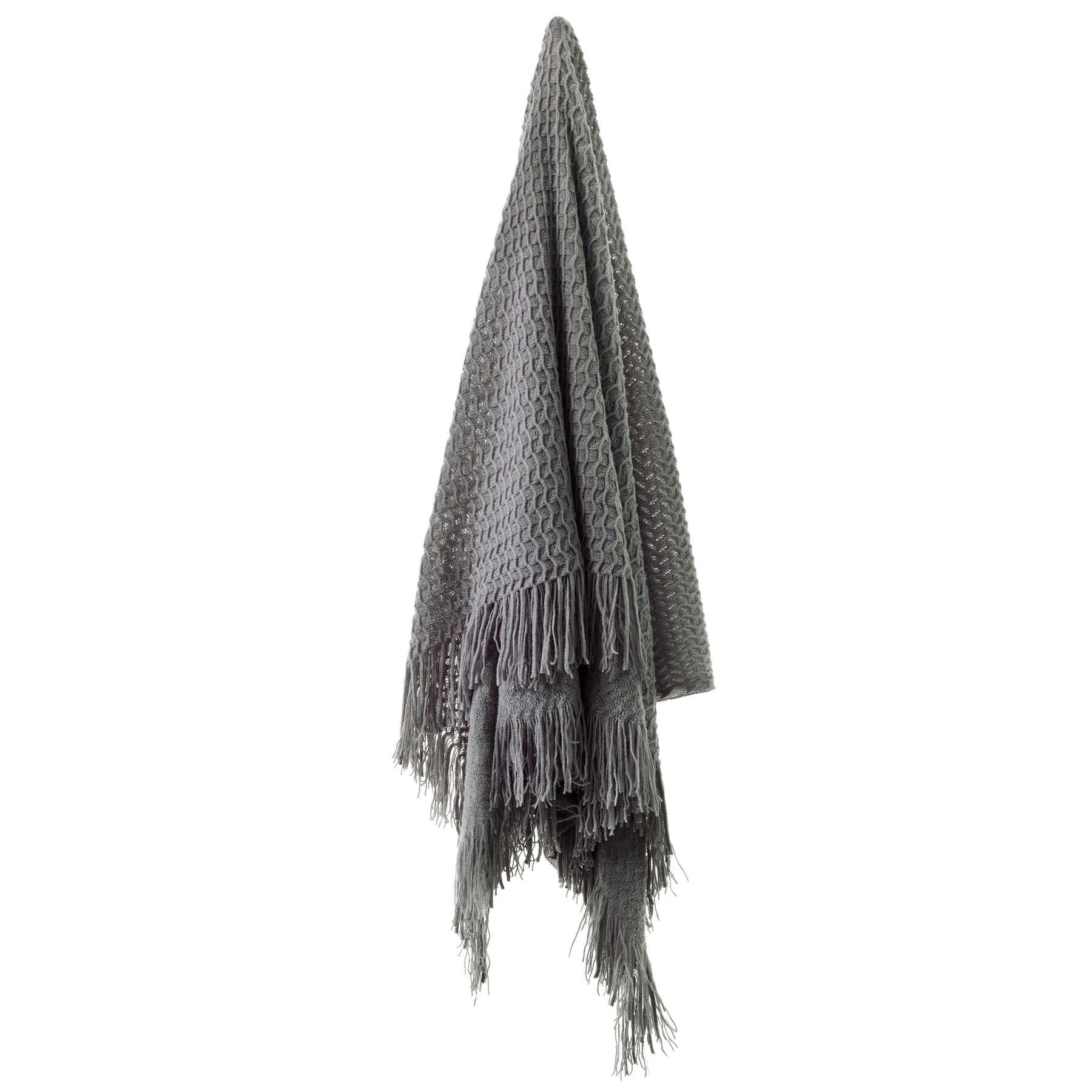 Bianca Declan Throw Rug 130 x 170 cm Charcoal V442-BCA-THROW-DECLAN-CHARCOAL-RE