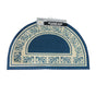 Newton Half Moon Floor Mat 50 x 80cm Blue V442-BZO-BATHM-NEWTON-BLUE-RD