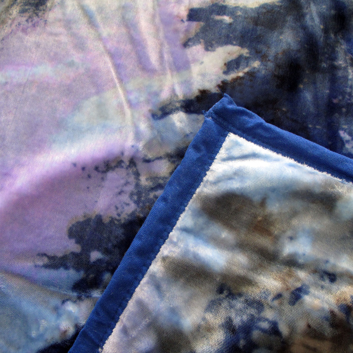 675gsm 2 Ply 3D Print Faux Mink Blanket Queen 200x240 cm Winter Wolf V442-BZO-BLANKET-6753DWINTERWOLF-BLUE-QS