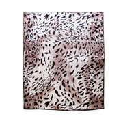 675gsm 2 Ply Animal Print Faux Mink Blanket Queen 200x240 cm Jaguar V442-BZO-BLANKET-675ANIMALJAGUAR-TAUPE-QS