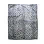 675gsm 2 Ply Animal Print Faux Mink Blanket Queen 200x240 cm Snow Leopard V442-BZO-BLANKET-675ANIMALLEOPARD-SNOW-QS
