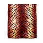 675gsm 2 Ply Animal Print Faux Mink Blanket Queen 200x240 cm Tiger V442-BZO-BLANKET-675ANIMALTIGER-RED-QS