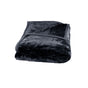 675gsm 2 Ply Solid Faux Mink Blanket Queen 200x240 cm Charcoal V442-BZO-BLANKET-675SOLID-CHARCOAL-QS