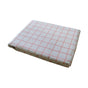 Cotton Grid Checks Oblong Table Cloth Coral 130 x 180cm V442-BZO-TABLEC-GRIDCHECKS180-CORAL-RE