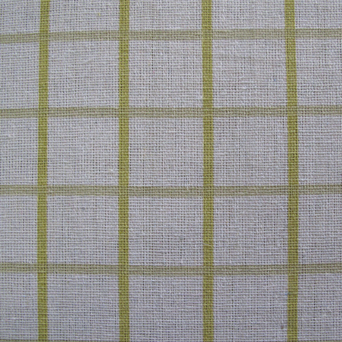 Cotton Grid Checks Oblong Table Cloth Yellow 130 x 180cm V442-BZO-TABLEC-GRIDCHECKS180-YELLOW-RE