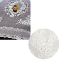 Rosie White Large Deluxue Lace Rectangle Tablecloth 150cm x 230cm 6 to 8 Seaters V442-BZO-TABLEC-ROSIELACE230CM-WHITE-RE