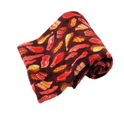 190GSM Boys Cool Ultra Soft Coral Fleece Throw 127 x 152cm Meatarian V442-BZO-THROW-CORALMEATARIAN-RED-RE