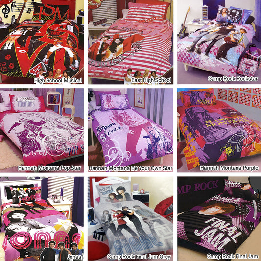 Disney Camp Rock Final Jam Grey Quilt Cover Set Single V442-CAP-QUILTCS-FINALJAM-GREY-SB