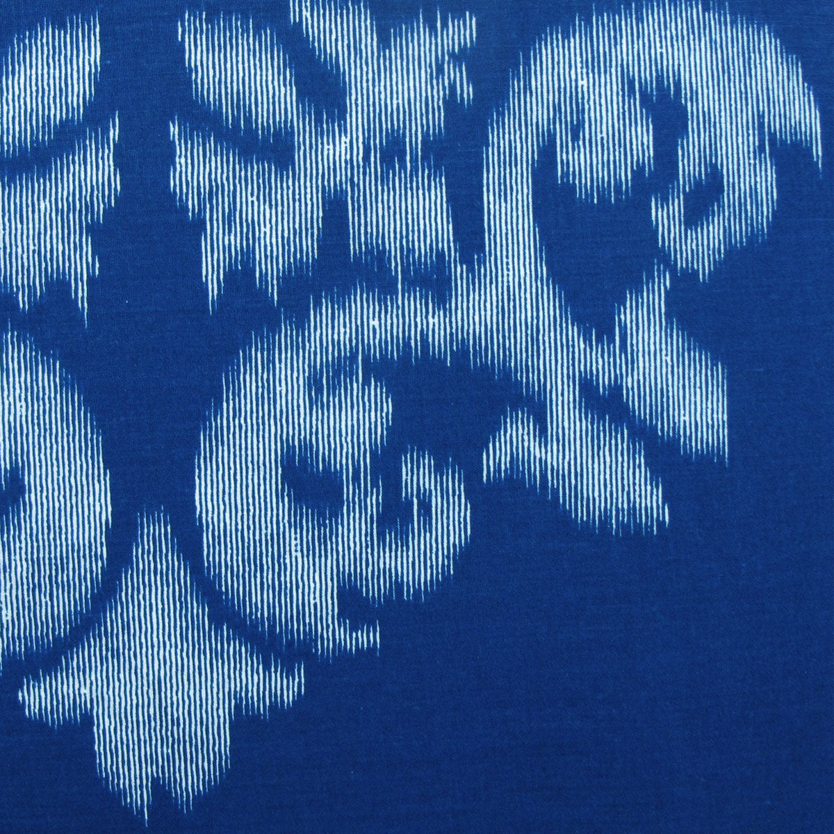 225TC Geo Damask Cotton Rich Easy Care Quilt Cover Set King V442-CAP-QUILTCS-GEO-BLUE-KI