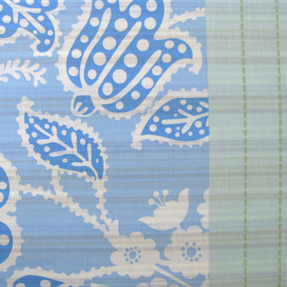 225TC Java Floral Blue Polyester Cotton Quilt Cover Set Single V442-CAP-QUILTCS-JAVA-BLUE-SB