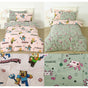 MOJANG Minecraft Reversible Cotton Boys Girls Quilt Cover Set Double V442-CAP-QUILTCS-MINECRAFT-PINKGREY-DS