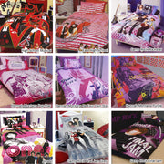 Disney Camp Rock Rockstar Quilt Cover Set Single V442-CAP-QUILTCS-ROCKSTAR-LILAC-SB