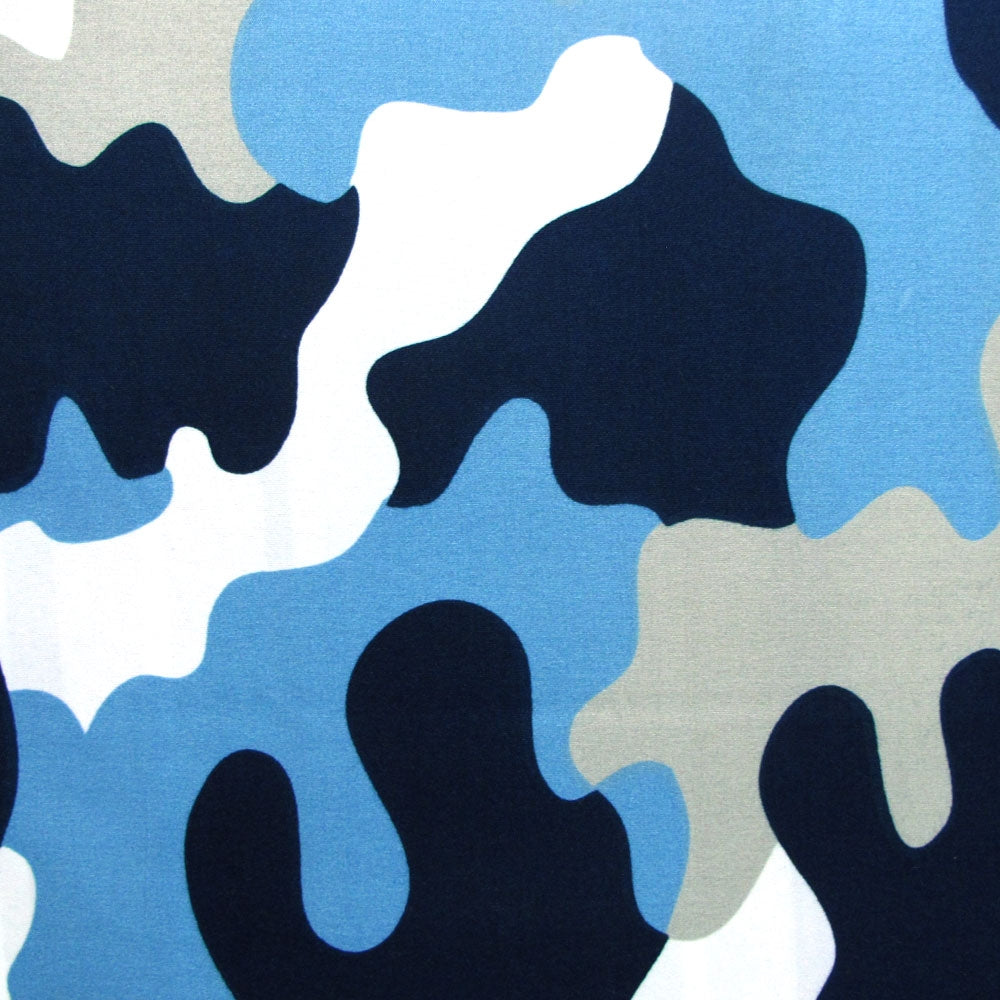 Army Camouflage Blue Quilt Cover Set Single V442-CAP-QUILTCS-WORKSHOPARMY-BLUE-SB