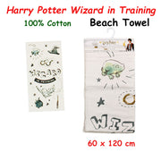 Caprice Harry Potter Wizard in Training Cotton Beach Licensed Towel 60 x 120 cm V442-CAP-TOWEL-BEACHHARRYPOTTER6064-BLUE-RE