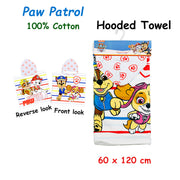 Caprice Paw Patrol Cotton Hooded Licensed Towel 60 x 120 cm V442-CAP-TOWEL-HOODEDPAW9251-BLUE-SH