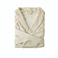 Phase 2 Suede-Mink Bath Robe Ecru V442-END-BATHROBE-SUEDEMINK-ECRU-SH