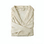 Phase 2 Suede-Mink Bath Robe Ecru V442-END-BATHROBE-SUEDEMINK-ECRU-SH