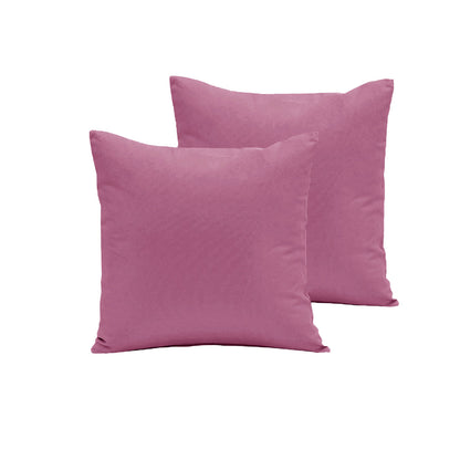 Pair of Polyester Cotton European Pillowcases Plum V442-END-PILLOWC-POLYCOTTON-PLUM-EU
