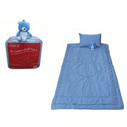Phase 2 My Teddy's Quilt / Comforter Set with Toy Blue Single V442-END-QUILT-MYTEDDY-BLUE-SB
