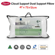 Easyrest Cloud Support Dual Support Pillow 47 x 72 x 12 cm V442-ERT-PILLOW-CLOUDDUALSUPPORT-WHITE-ST