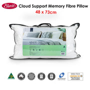 Easyrest Cloud Support Memory Fibre Pillow 48 x 73 cm V442-ERT-PILLOW-CLOUDMEMORYFIBRE-WHITE-ST