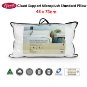 Easyrest Cloud Support Microplush Standard Pillow 48 x 73 cm V442-ERT-PILLOW-CLOUDMICROPLUSH-WHITE-ST