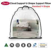 Easyrest Cloud Support U-Shape Support Pillow V442-ERT-PILLOW-CLOUDSUPPORT-WHITE-TR