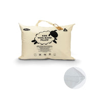 Easyrest Kids Wool Blend Standard Pillow in Fabric Bag V442-ERT-PILLOW-KIDSWOOLBLEND-WHITE-ST