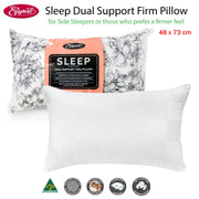 Easyrest Sleep Dual Support Firm Standard Pillow Suits Side Sleeper V442-ERT-PILLOW-SLEEPDUALSUPPORT-WHITE-ST