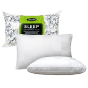 Easyrest Sleep Twin Pack Gusseted Medium Standard Pillows V442-ERT-PILLOW-SLEEPTWINGUSSETED-WHITE-ST