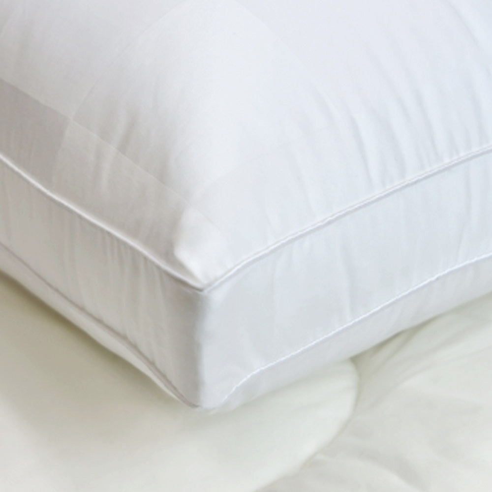 Easyrest Sleep Twin Pack Gusseted Medium Standard Pillows V442-ERT-PILLOW-SLEEPTWINGUSSETED-WHITE-ST