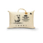 Easyrest Wool Blend Standard Pillow in Fabric Bag 47 x 72 + 20 cm V442-ERT-PILLOW-WOOLBLEND-WHITE1-ST