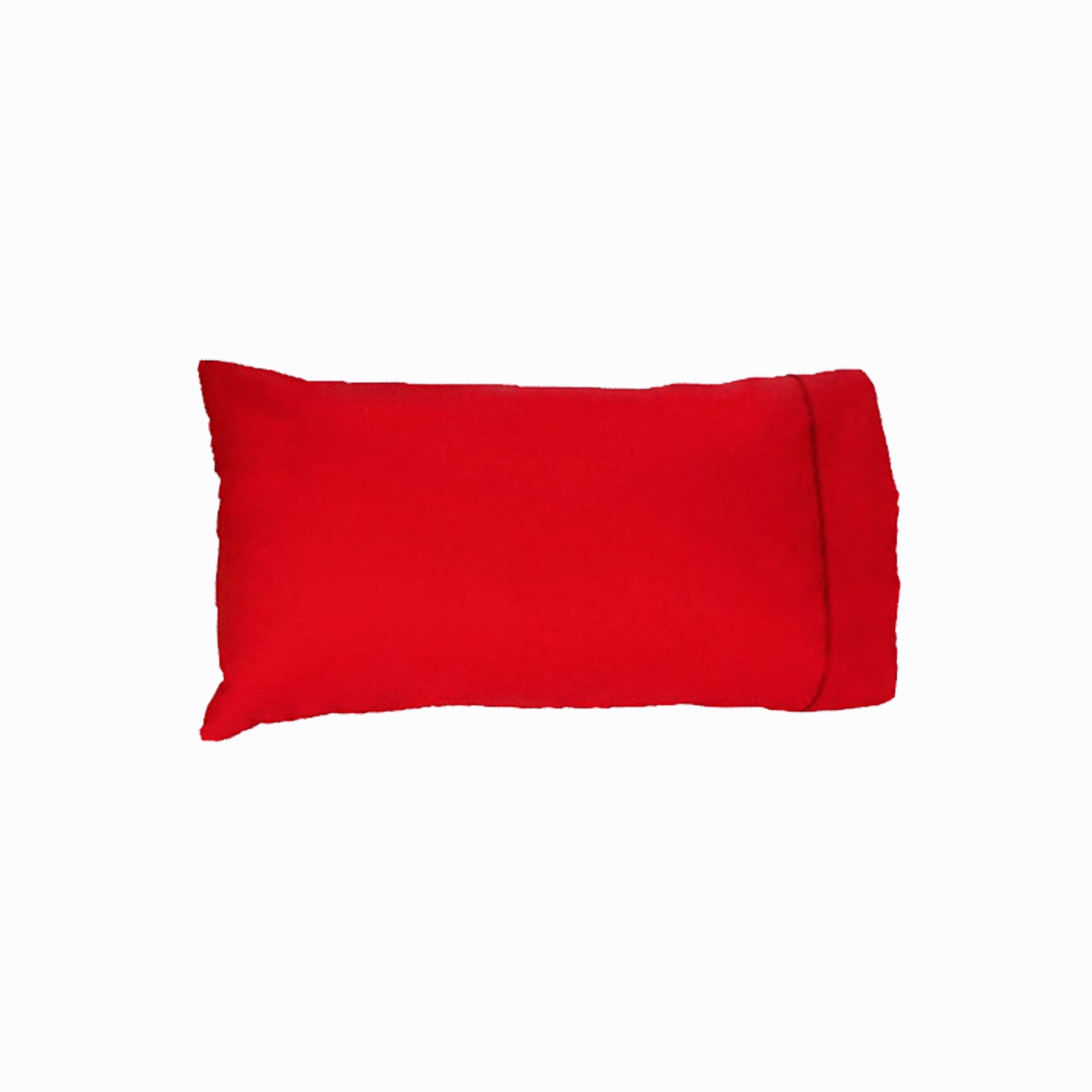 Easyrest 250tc Cotton King Pillowcase Fire Red V442-ERT-PILLOWC-250TC-FIRERED-KI