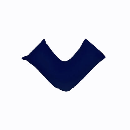 Easyrest 250tc Cotton V Pillowcase Navy V442-ERT-PILLOWC-250TC-NAVY-TR