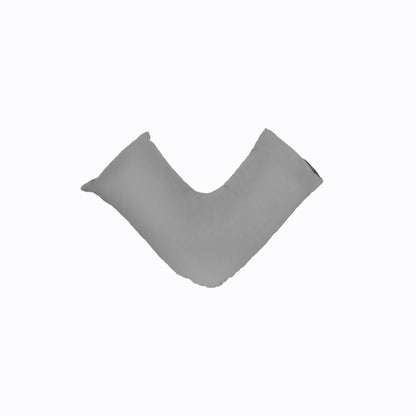 Easyrest 250tc Cotton V Pillowcase Pewter V442-ERT-PILLOWC-250TC-PEWTER-TR