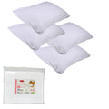 Easyrest Stain Resistant Standard Pillow Protectors 4 Pack V442-ERT-PILLOWP-STAINRESISITANT-WHITE-ST