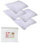 Easyrest Stain Resistant Standard Pillow Protectors 4 Pack V442-ERT-PILLOWP-STAINRESISITANT-WHITE-ST