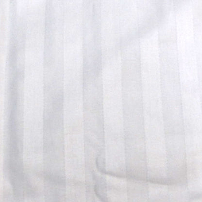 600TC Pair of Wide Self Striped Standard Pillowcases Cream V442-GHT-PILLOWC-600TCWIDESTRIPE-CREAM-ST