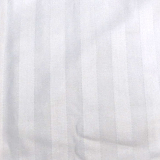 600TC Pair of Wide Self Striped Standard Pillowcases Cream V442-GHT-PILLOWC-600TCWIDESTRIPE-CREAM-ST