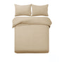 Designer Selection Ascot Embossed Quilt Cover Set Latte Queen V442-GHT-QUILTCS-ASCOTEMBOSSED-LATTE-QS