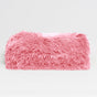 Hotel Living Long Hair Faux Fur Throw Rug Pink V442-GHT-THROW-LONGHAIR-PINK-RE