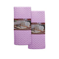 Set of 2 Microfibre Chevron Dish Drying Mats Lilac V442-GNA-MISC-2DRYINGMATSCHEVRON-LILAC-RE
