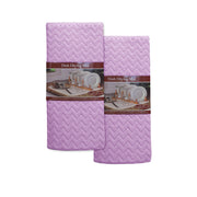 Set of 2 Microfibre Chevron Dish Drying Mats Lilac V442-GNA-MISC-2DRYINGMATSCHEVRON-LILAC-RE