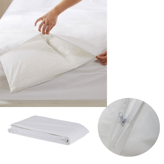 Stain/ Water Resistant Quilt Protector Single V442-GNA-MISC-QUILTPROTECTOR-WHITE-SB