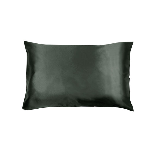 Invitation Satin Standard Pillowcase Charcoal V442-GNA-PILLOWC-SATIN-CHARCOAL-ST