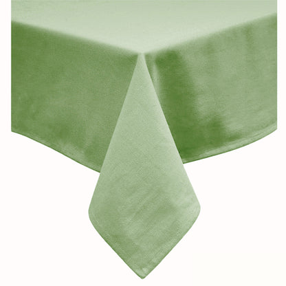 Hoydu Cotton Blend Table Cloth 180cm Round - REED GREEN V442-GNA-TABLEC-COTTON-180RD-REEDGREEN
