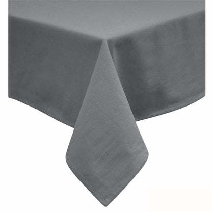 Hoydu Cotton Blend Table Cloth 180cm Round - SLATE GREY V442-GNA-TABLEC-COTTON-180RD-SLATE