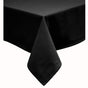 Hoydu Cotton Blend Table Cloth 180cm x 220cm - BLACK V442-GNA-TABLEC-COTTON-220OB-BLACK
